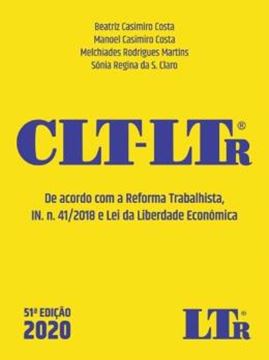 Imagem de CLT LTR 51ª EDIÇÃO - 2020