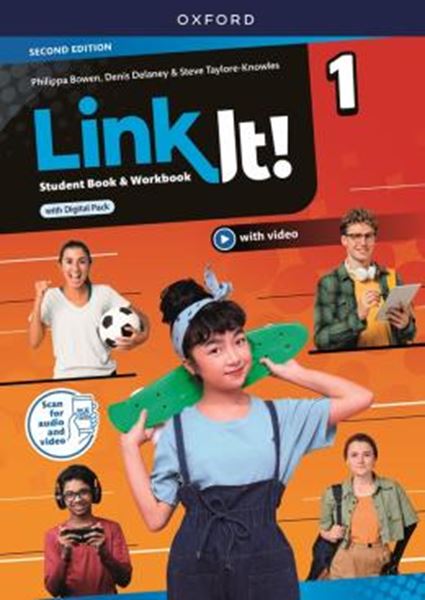 Picture of LINK IT! 1A STUDENT BOOK AND WORKBOOK WITH ONLINE PRACTICE - 2ND ED