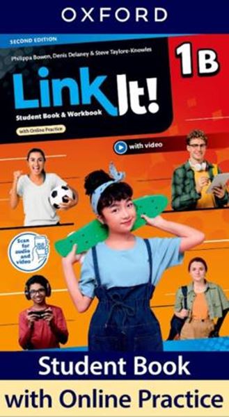 Picture of LINK IT! 1B STUDENT BOOK AND WORKBOOK WITH ONLINE PRACTICE - 2ND ED