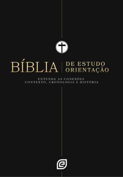 Picture of BIBLIA DE ESTUDO ORIENTACAO - CAPA BLACK - VERSAO NVI 2001 (NOVA VERSAO INTERNACIONAL 2001) - ENTENDA AS CONEXOES, CONTEXTO, CRONOLOGIA E HISTORIA