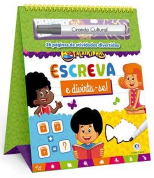 Picture of 3 PALAVRINHAS - ESCREVA E APAGUE ESPIRAL