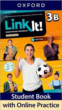 Imagem de LINK IT! 3B STUDENT BOOK AND WORKBOOK WITH ONLINE PRACTICE - 2ND ED