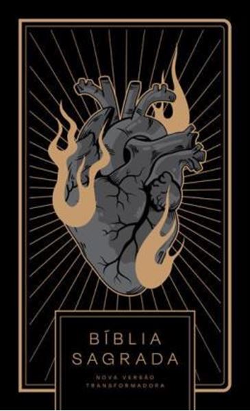 Picture of BIBLIA NVT CORACAO ALL BLACK - LETRA NORMAL