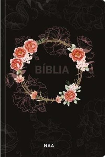 Picture of BIBLIA SAGRADA NAA - FLORES PRETA