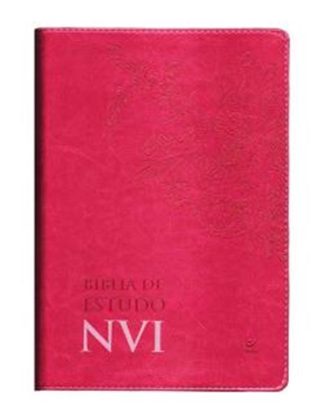 Picture of BIBLIA DE ESTUDO NVI - PINK 2022 - CAPA LUXO