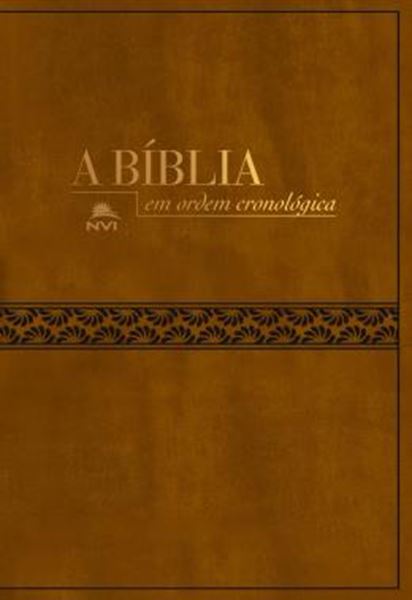 Picture of BIBLIA NVI EM ORDEM CRONOLOGICA - CAPA MARROM