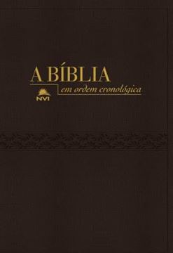 Imagem de BIBLIA NVI EM ORDEM CRONOLOGICA - CAPA PRETA