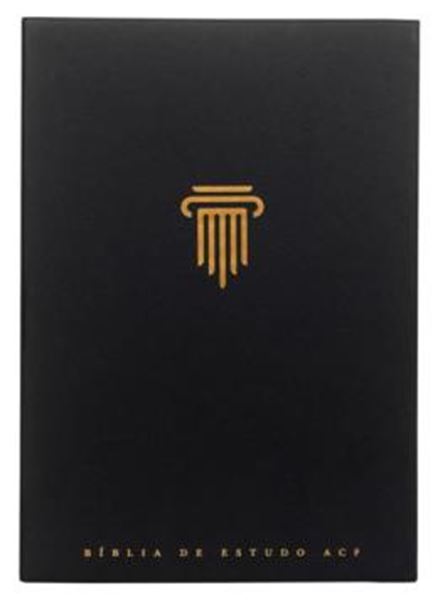 Picture of BIBLIA DE ESTUDO ACF, CAPA PRETA