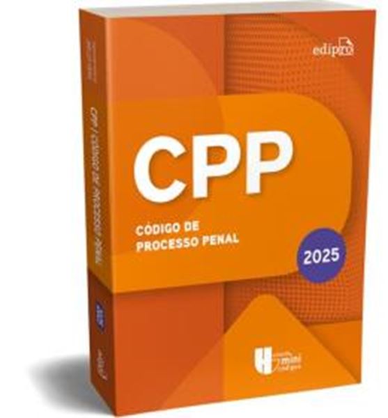 Picture of CODIGO DE PROCESSO PENAL 2025 - COLECAO MINICODIGOS - 2ª ED
