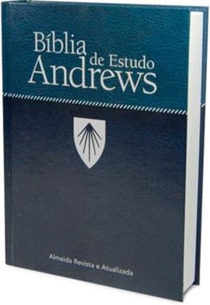 Picture of BIBLIA DE ESTUDOS ANDREWS - CAPA AZUL   