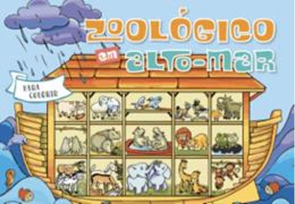 Picture of ZOOLOGICO EM ALTO-MAR (LIVRO PARA COLORIR)