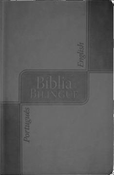 Imagem de BIBLIA BILINGUE - CAPA CINZA