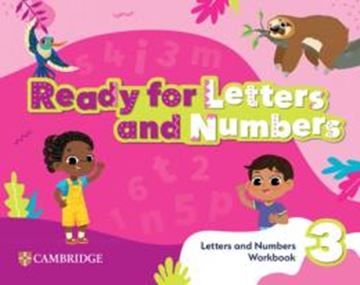 Imagem de READY, SET, GROW! 3 LETTERS AND NUMBERS WORKBOOK - AMERICAN ENGLISH