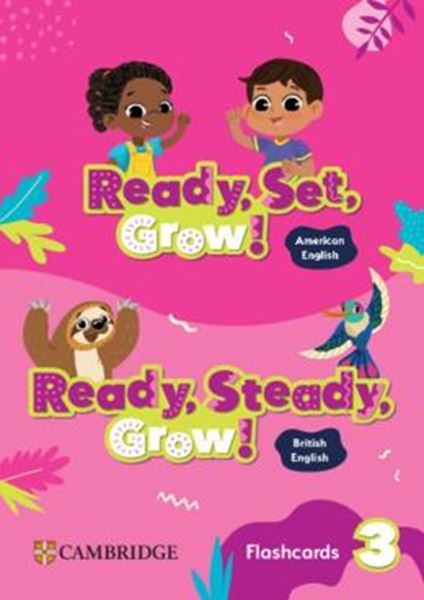 Picture of READY, SET, GROW! 3 FLASHCARDS - AMERICAN ENGLISH