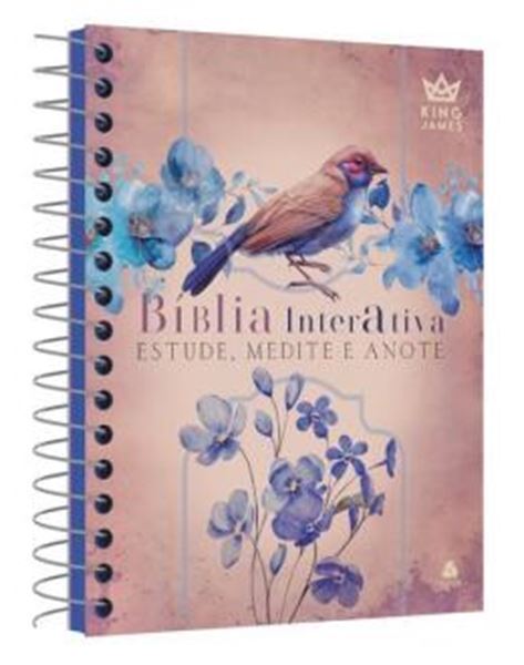 Picture of BIBLIA INTERATIVA ESTUDE, MEDITE E ANOTE - MODELO PACIENCIA