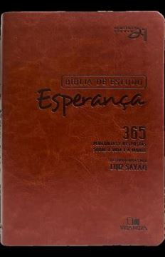 Imagem de BIBLIA DE ESTUDO ESPERANCA - CAPA COURO SIMULADO - 365 PERGUNTAS E RESPOSTAS SOBRE A VIDA E A MORTE - 2ª ED