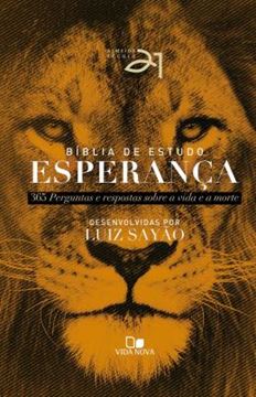 Imagem de BIBLIA DE ESTUDO ESPERANCA - CAPA DURA - LEAO - 365 PERGUNTAS E RESPOSTAS SOBRE A VIDA E A MORTE - 2ª ED