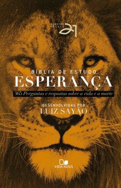 Picture of BIBLIA DE ESTUDO ESPERANCA - CAPA DURA - LEAO - 365 PERGUNTAS E RESPOSTAS SOBRE A VIDA E A MORTE - 2ª ED