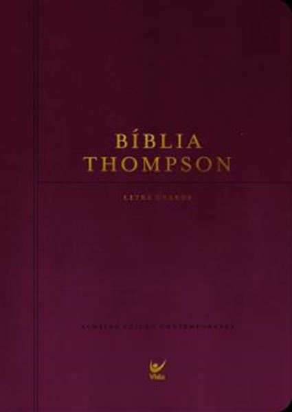 Picture of BIBLIA THOMPSON - LETRA GRANDE - COM INDICE - CAPA LUXO VINHO