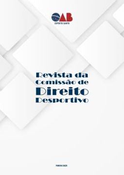 Imagem de REVISTA DA COMISSAO DE DIREITO DESPORTIVO