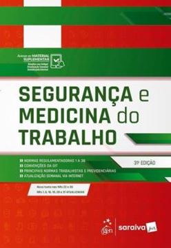 Imagem de SEGURANCA E MEDICINA DO TRABALHO - 31ª ED