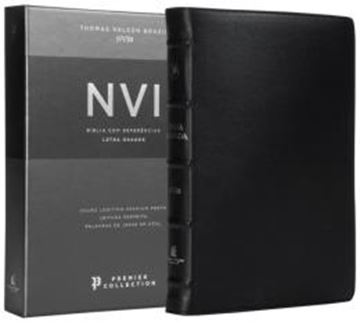 Imagem de BIBLIA SAGRADA NVI PREMIER COLLECTION, CAPA PRETA