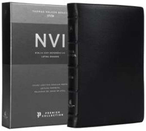 Picture of BIBLIA SAGRADA NVI PREMIER COLLECTION, CAPA PRETA