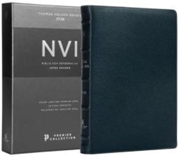 Imagem de BIBLIA SAGRADA NVI PREMIER COLLECTION, CAPA AZUL