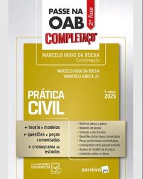 Imagem de PASSE NA OAB 2ª FASE - COMPLETACO - PRATICA CIVIL - 9ª ED 2025