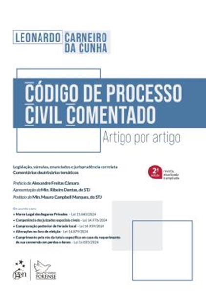 Picture of CODIGO DE PROCESSO CIVIL COMENTADO - 2ª ED