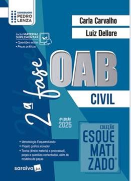 Imagem de COLECAO ESQUEMATIZADO - OAB 2ª FASE - PRATICA CIVIL - 4ª ED 2025