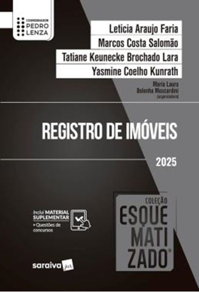 Picture of REGISTRO DE IMOVEIS - COLECAO ESQUEMATIZADO