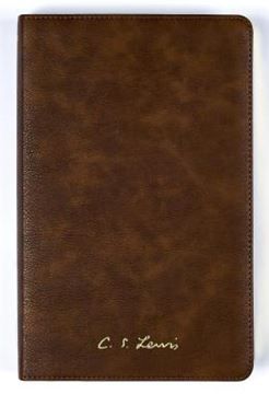 Imagem de BIBLIA C. S. LEWIS NVI, COURO-SOFT MARROM, LEITURA PERFEITA
