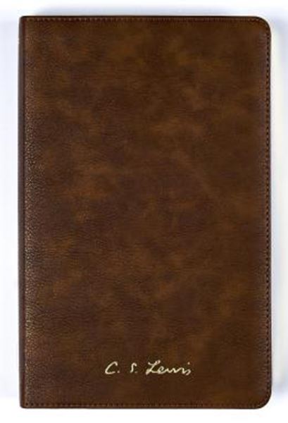 Picture of BIBLIA C. S. LEWIS NVI, COURO-SOFT MARROM, LEITURA PERFEITA