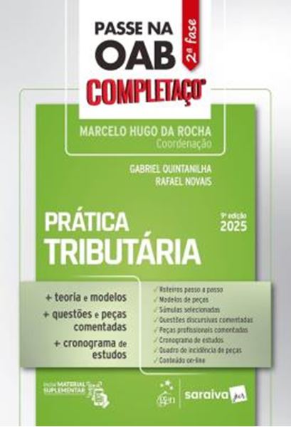 Picture of PASSE NA OAB 2ª FASE - COMPLETACO - PRATICA TRIBUTARIA - 9ª ED 2025