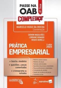Imagem de PASSE NA OAB 2ªFASE - COMPLETACO - PRATICA EMPRESARIAL - 9ªEDICAO 2025