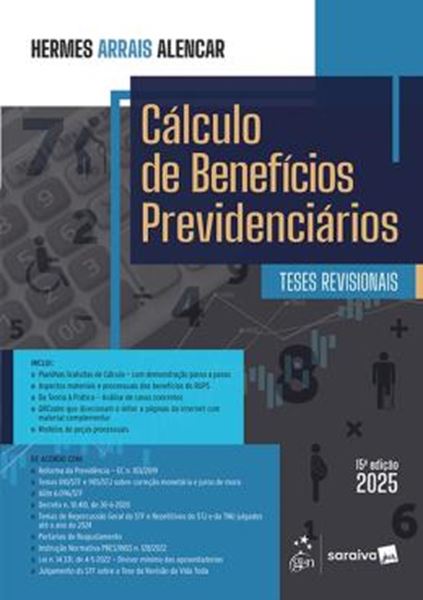 Picture of CALCULO DE BENEFICIOS PREVIDENCIARIOS - 15ª ED