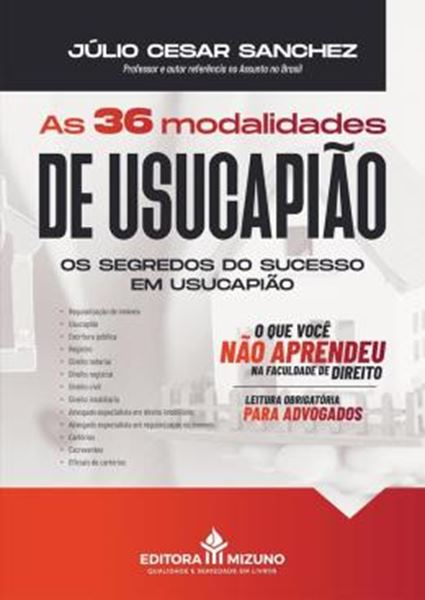 Picture of AS 36 MODALIDADES DE USUCAPIAO