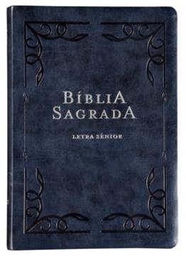 Imagem de BIBLIA NVI, LETRA SENIOR, COURO-SOFT AZUL, LEITURA PERFEITA