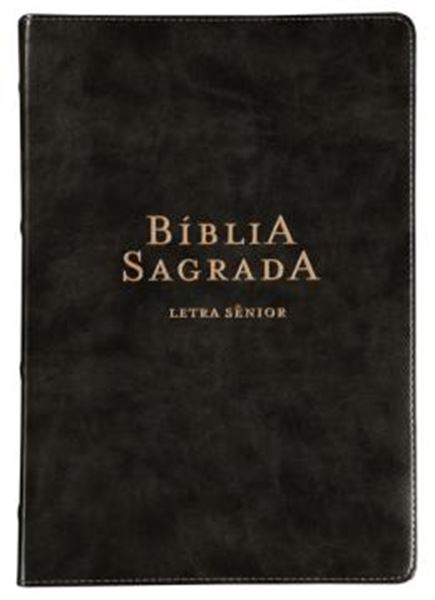 Picture of BIBLIA NVI, LETRA SENIOR, COURO-SOFT PRETO, LEITURA PERFEITA