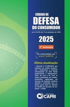 Imagem de CODIGO DE DEFESA DO CONSUMIDOR 2025 - 38ª ED