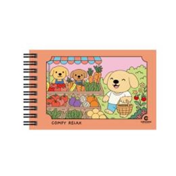 Picture of COMFY RELAX LARANJA - CAPA DURA COM WIRE-O