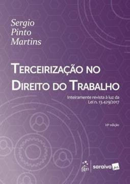 Imagem de TERCEIRIZACAO NO DIREITO DO TRABALHO - 16ª ED.