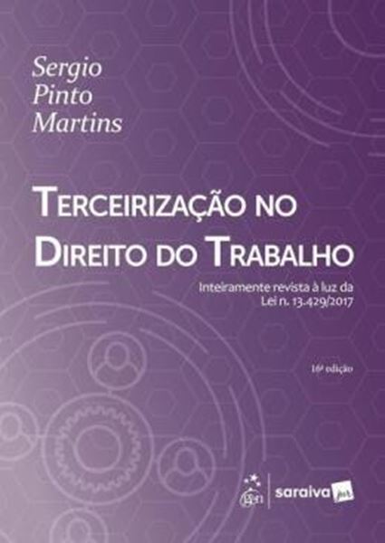 Picture of TERCEIRIZACAO NO DIREITO DO TRABALHO - 16ª ED.
