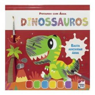 Imagem de PINTANDO COM AGUA - DINOSSAURO