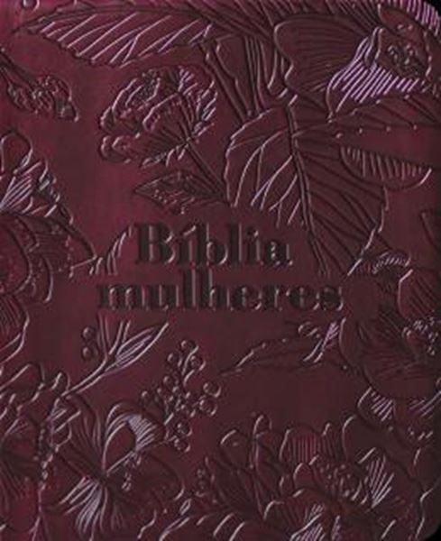 Picture of BIBLIA MULHERES NVT - UMA COLUNA - VINHO FLORAL - POR VIVIANE MARTINELLO