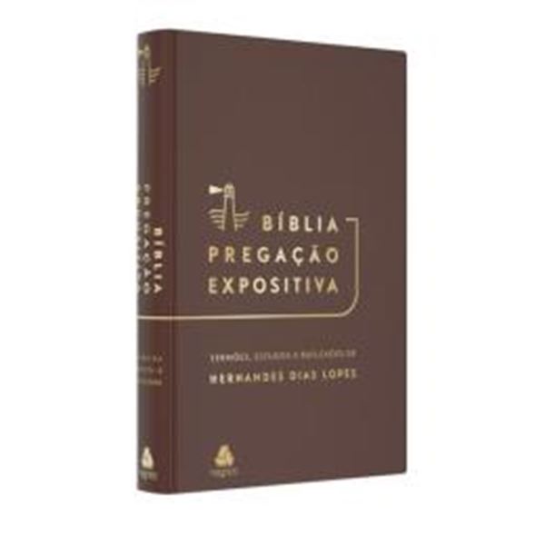 Picture of BIBLIA PREGACAO EXPOSITIVA - RA - PU LUXO MARROM