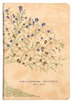 Imagem de BIBLIA BILINGUE - NVI/NIV - PORTUGUES/INGLES - COURO-SOFT - BEGE - LEITURA PERFEITA