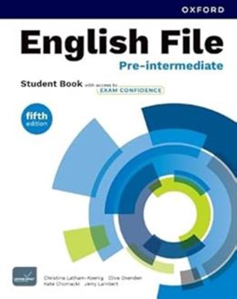 Picture of ENGLISH FILE PRE-INTERMEDIATE - STUDENT BOOK WITH ACCESS TO EXAM CONFIDENCE - 5TH ED.