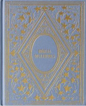Imagem de BIBLIA MULHERES NAA - 1 COLUNA CAPA DURA VINTAGE AZUL - POR VIVIANE MARTINELLO